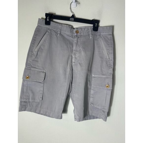 Men's Robert Graham Light Tan Cargo Shorts Sz 32 - Picture 1 of 2